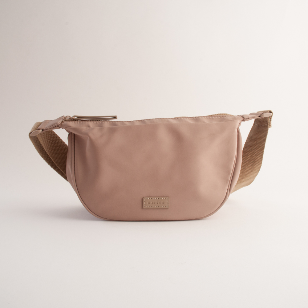 Kaiser Nylon Sling Bag - BEIGE